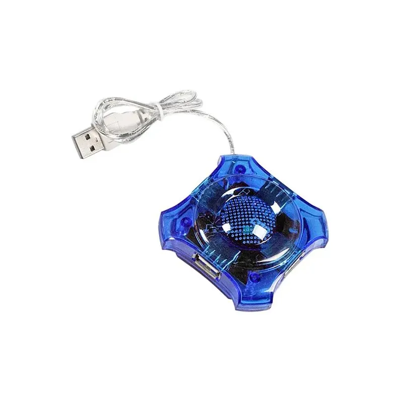 Hub USB 2.0 Esperanza 4 porty "Star" niebieski