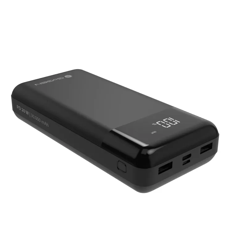 Powerbank GoGen PB300001B 30000 mAh czarny | PartsPC.pl