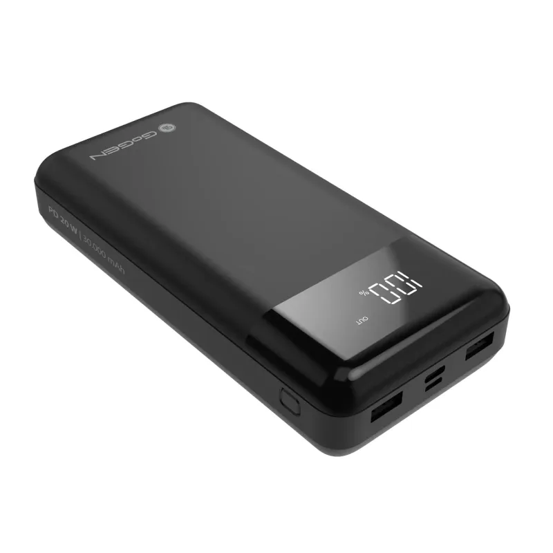 Powerbank GoGen PB300001B 30000 mAh czarny | PartsPC.pl