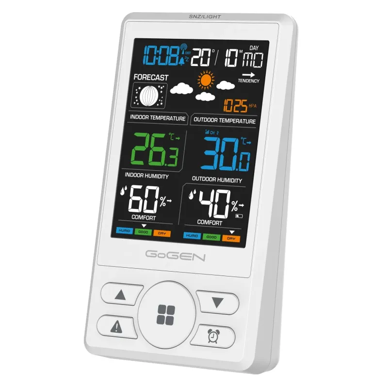 Stacja meteo Gogen – ME1250W | PartsPC.pl