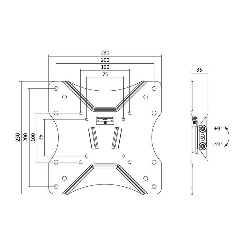 Uchwyt ścienny LogiLink do telewizora LCD/LED tilt | PartsPC.pl