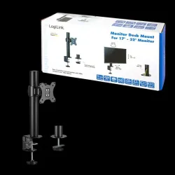 Uchwyt do monitora LCD/LED LogiLink VESA 100x100, 17-32" | PartsPC.pl
