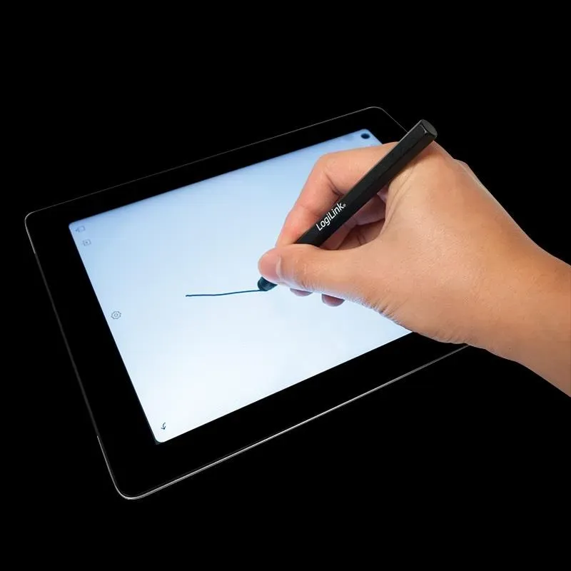 Rysik do ekranów dotykowych LogiLink AA0010 czarny | PartsPC.pl