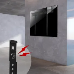 Uchwyt ścienny do TV Maclean MC-123, 40-85", max VESA 600x400, obciążenie