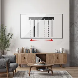Uchwyt ścienny do TV Maclean MC-123, 40-85", max VESA 600x400, obciążenie