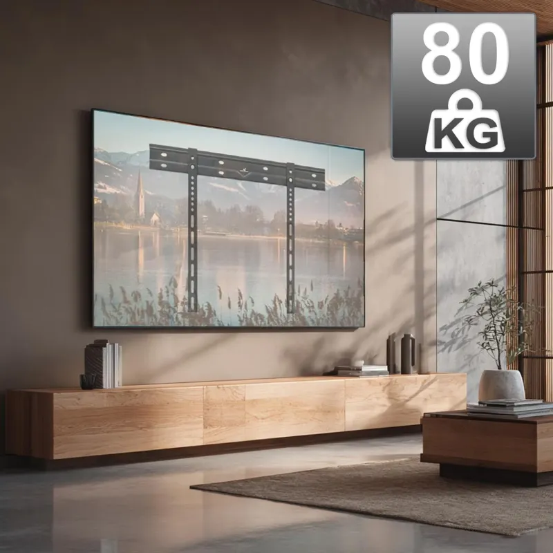 Uchwyt ścienny do TV Maclean MC-123, 40-85", max VESA 600x400, obciążenie