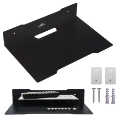 Półka ścienna pod dekoder Maclean MC-122, pojedyncza, max. 5kg, stalowa