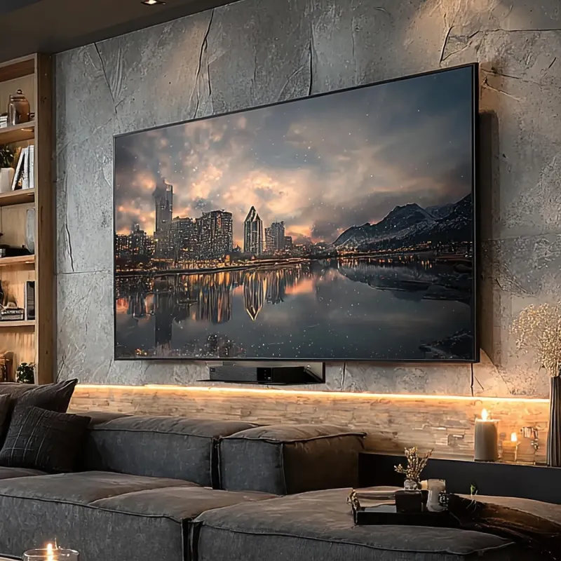 Półka ścienna pod dekoder Maclean MC-122, pojedyncza, max. 5kg, stalowa