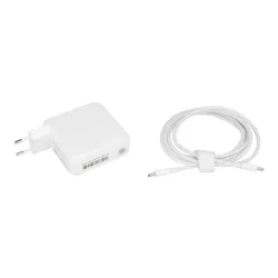 Zasilacz sieciowy Mitsu 100W USB-C, USBC, 5-20V, 3-5A (white) do notebooka