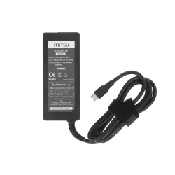Zasilacz sieciowy Mitsu 65W USB-C, USBC, 5-20V, 3-3.25... | PartsPC.pl