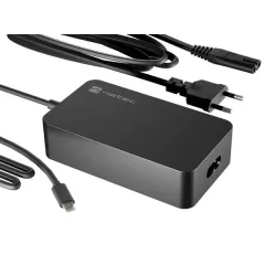 Zasilacz sieciowy uniwersalny ładowarka Natec Grayling GaN USB-C 65W do