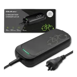 Ładowarka Qoltec do roweru Bosch 36V | 42V | 2A | Bosch | PartsPC.pl