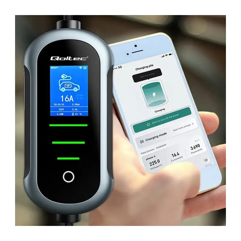 Ładowarka Qoltec do samochodu elektrycznego EV z | PartsPC.pl