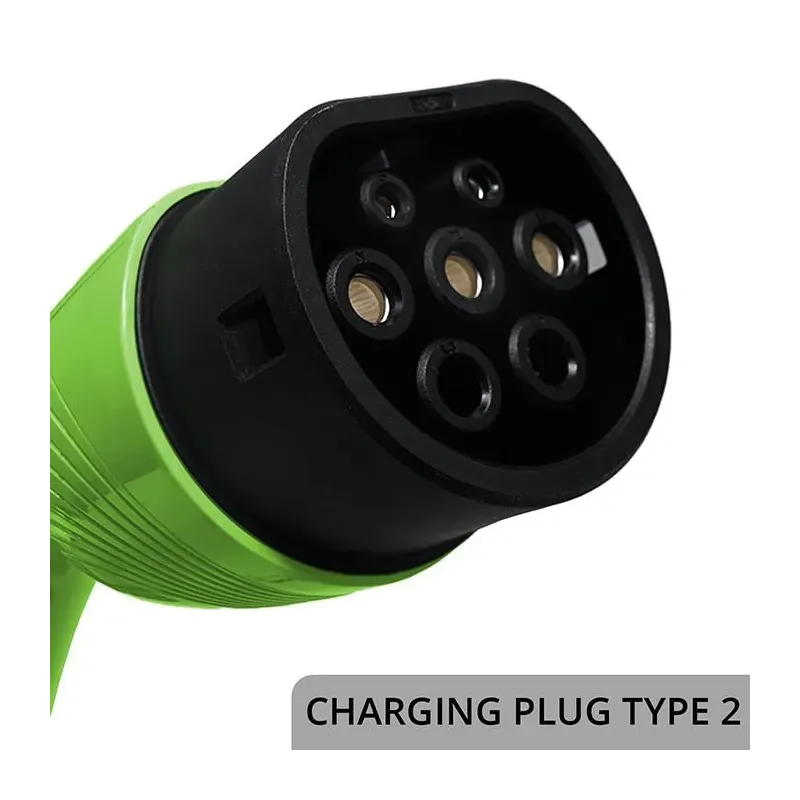 Ładowarka Qoltec do samochodu elektrycznego EV z regulacją 2w1 typ2 | 11kW