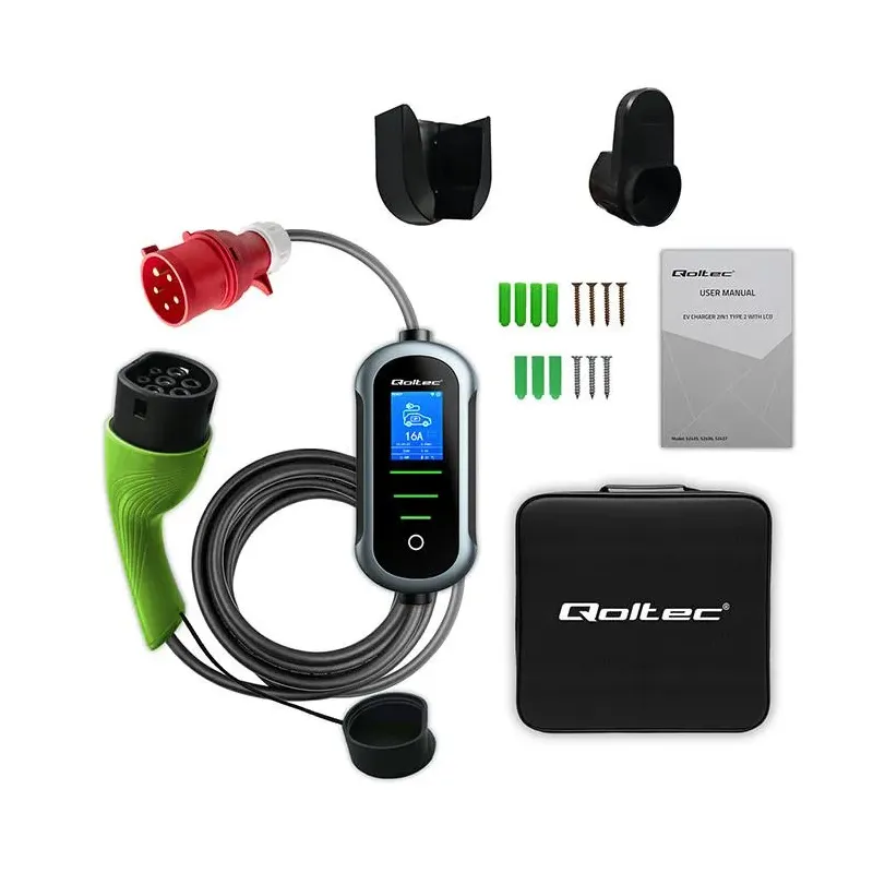 Ładowarka Qoltec do samochodu elektrycznego EV z | PartsPC.pl