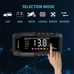 Ładowarka inteligentna Qoltec mikroprocesorowa 12V 6A | Pros… | PartsPC.pl