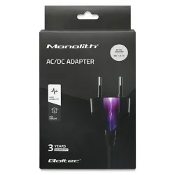 Zasilacz Qoltec desktopowy 60W | 12V | 5A | 5.5*2.5 | + kabel zasilający