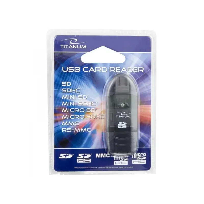 Czytnik kart SDHC/MicroSDHC Titanum TA101K (SDHC Pen... | PartsPC.pl
