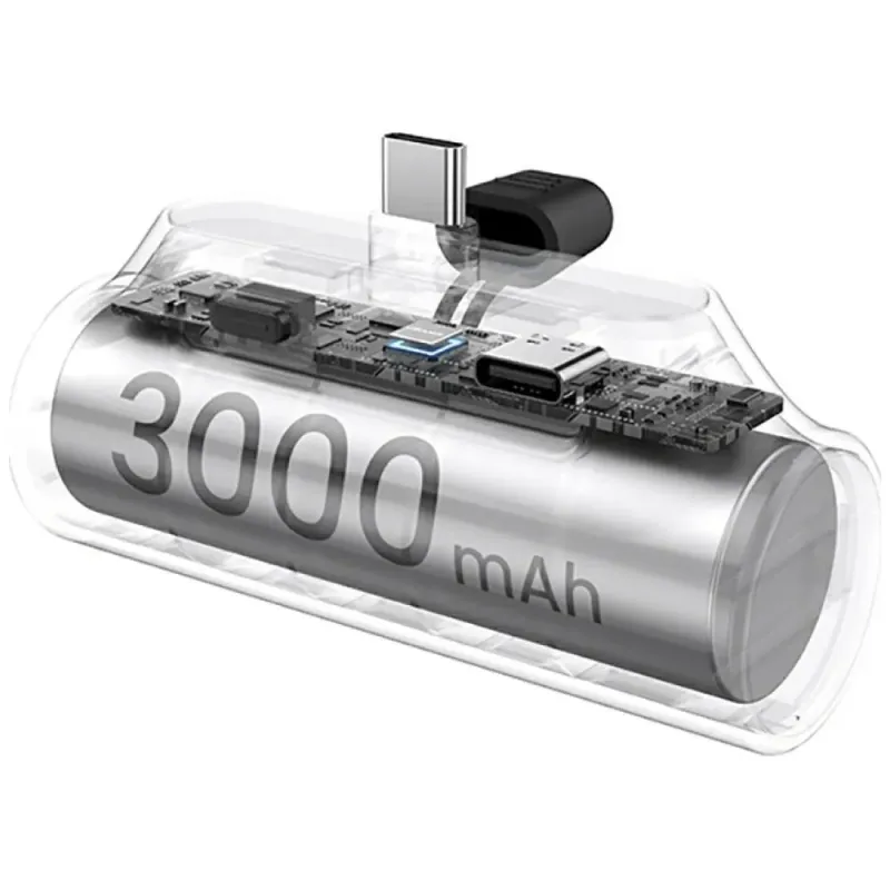 Powerbank Usams PB79 3000mAh 1xUSB-C Mini Tail Plug | PartsPC.pl