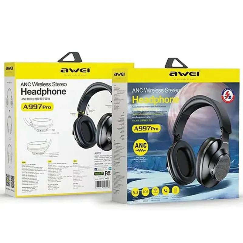 Słuchawki z mikrofonem Awei A997 Pro Bluetooth 5.3 | PartsPC.pl