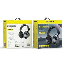 Słuchawki z mikrofonem Awei A997BL Bluetooth 5.3 - czarne | PartsPC.pl
