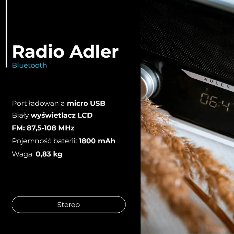 Radio Bluetooth Adler AD 1185