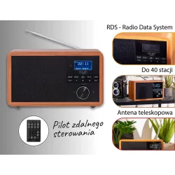 Radio Dab + Bluetooth Adler AD 1184 | PartsPC.pl