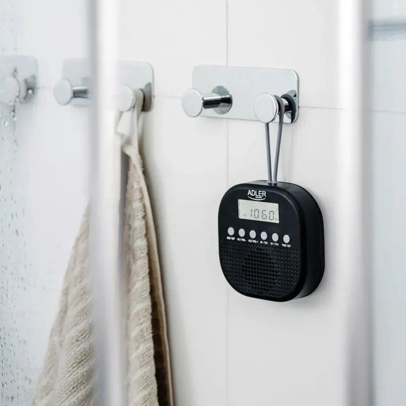 Radio FM Adler AD 1912 wodoodporne, IPX4 | PartsPC.pl