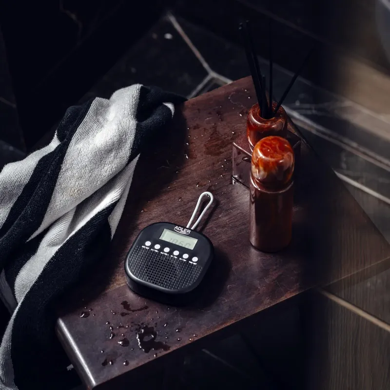 Radio FM Adler AD 1912 wodoodporne, IPX4 | PartsPC.pl