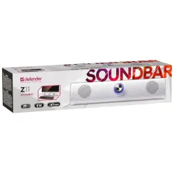 Głośnik Defender Z11 Soundbar 6W USB LED Podświetlany Biały