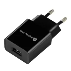 Ładowarka sieciowa everActive SC-100B 1xUSB 1A | PartsPC.pl