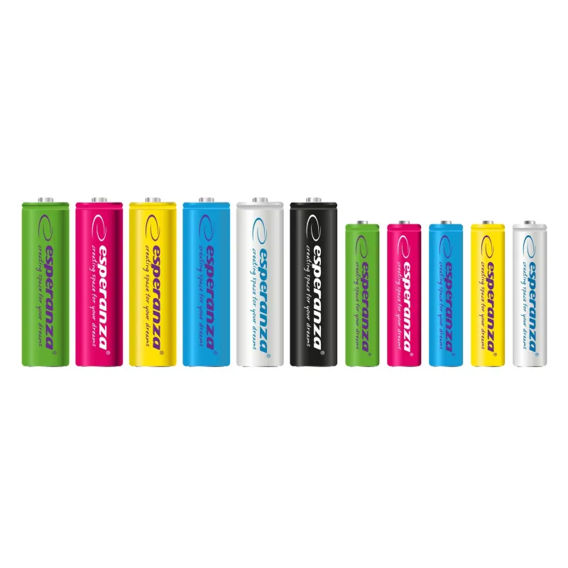 Akumulatorki AAA Esperanza 1000mAh 4szt. zielone