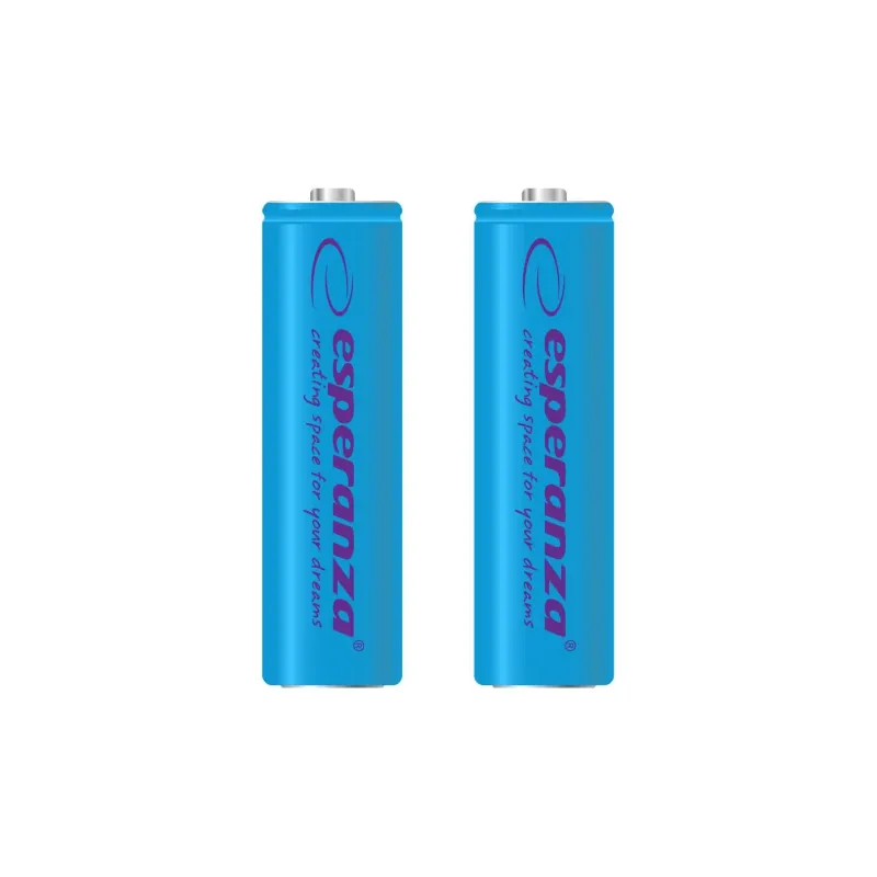 Akumulatorki AA Esperanza 2000mAh 2szt. niebieskie | PartsPC.pl