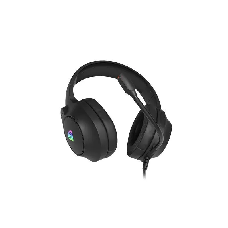 Słuchawki z mikrofonem Genesis Neon 213 RGB nauszne | PartsPC.pl