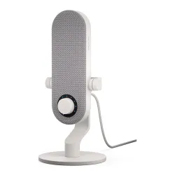 Mikrofon przewodowy KRUX Pin White USB-C biały