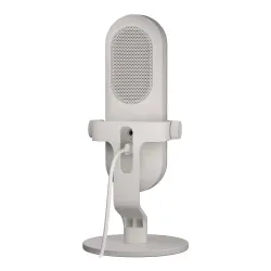 Mikrofon przewodowy KRUX Pin White USB-C biały