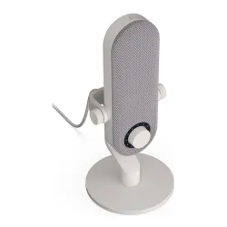 Mikrofon przewodowy KRUX Pin White USB-C biały