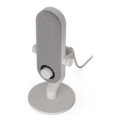 Mikrofon przewodowy KRUX Pin White USB-C biały