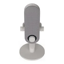 Mikrofon przewodowy KRUX Pin White USB-C biały