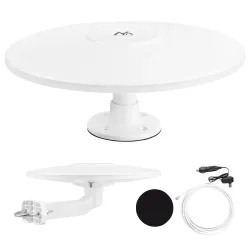 Antena TV DVB-T/T2 HEVC Maclean MCTV-103, aktywna, wielokierunkowa, camper,