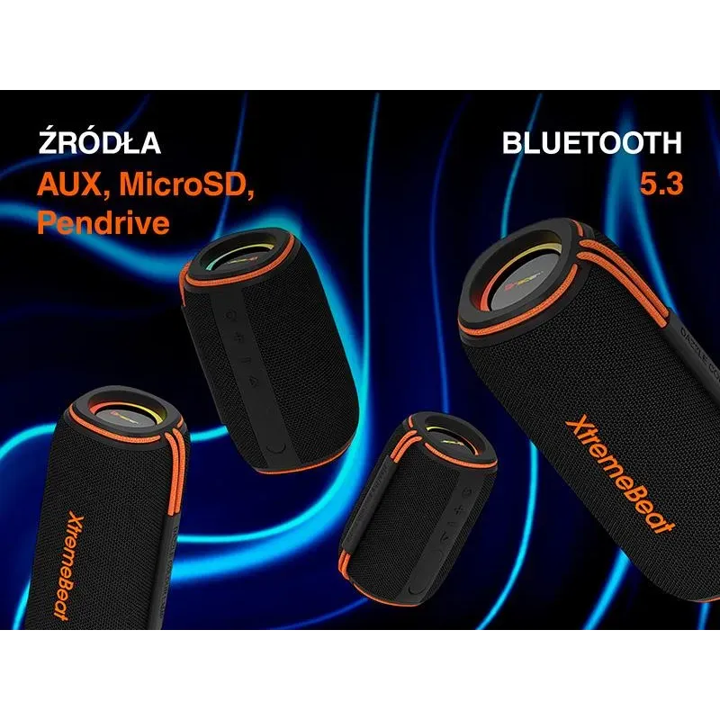 Głośniki Tracer XtremeBeat PRO Bluetooth | PartsPC.pl