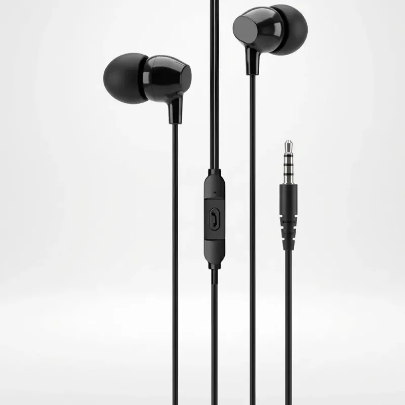 Słuchawki z mikrofonem Usams EP-47 stereo Jack 3,5mm | PartsPC.pl