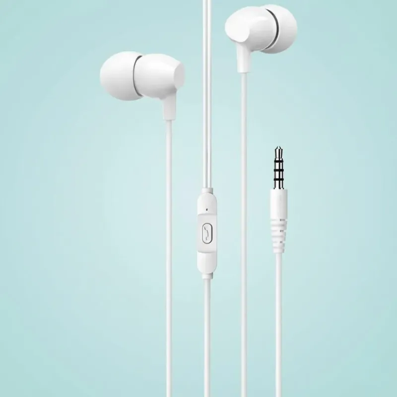 Słuchawki z mikrofonem Usams EP-47 stereo Jack 3,5mm | PartsPC.pl