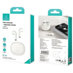Słuchawki z mikrofonem Usams Rhymbo Series TWS Bluetooth | PartsPC.pl