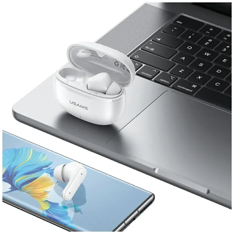 Słuchawki z mikrofonem Usams E05 TWS Bluetooth 5.0+ | PartsPC.pl