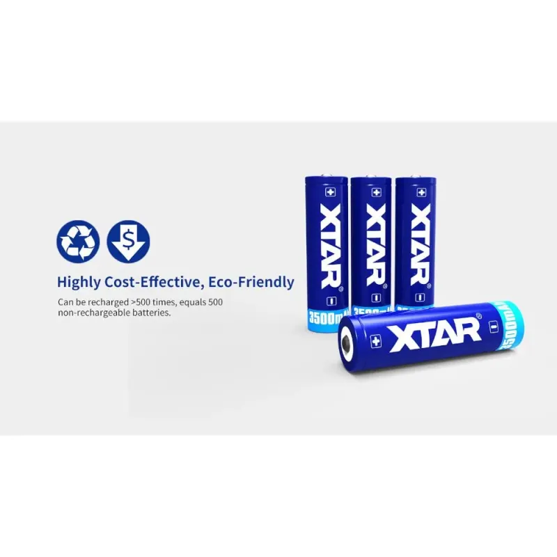 Akumulator Xtar 18650 3,6V Li-ion 3500mAh z | PartsPC.pl