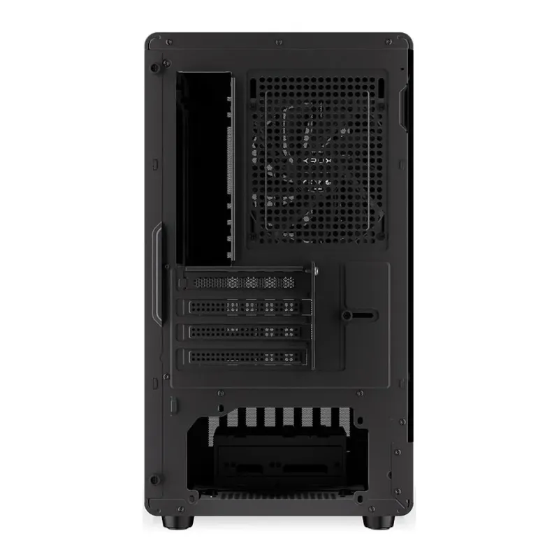 Obudowa KRUX Helio M-ATX, z oknem, bez zasilacza, czarna