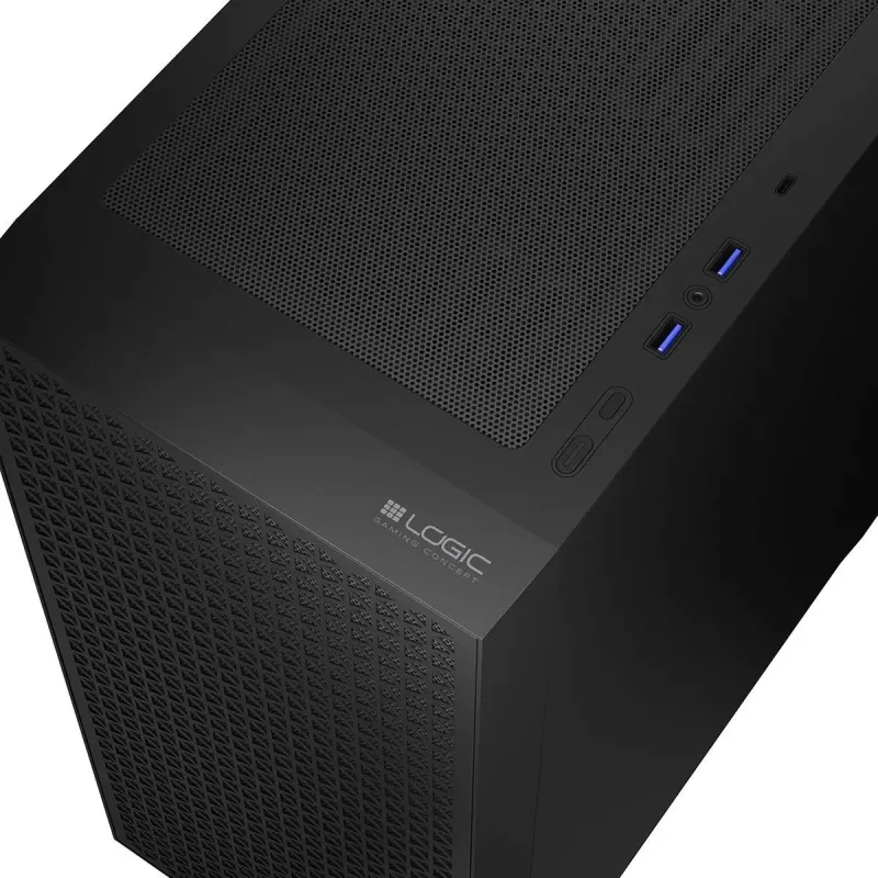 Obudowa LOGIC DART PRO SOLID MIDI USB 3.0 x 2 USB-C x 1 czarna