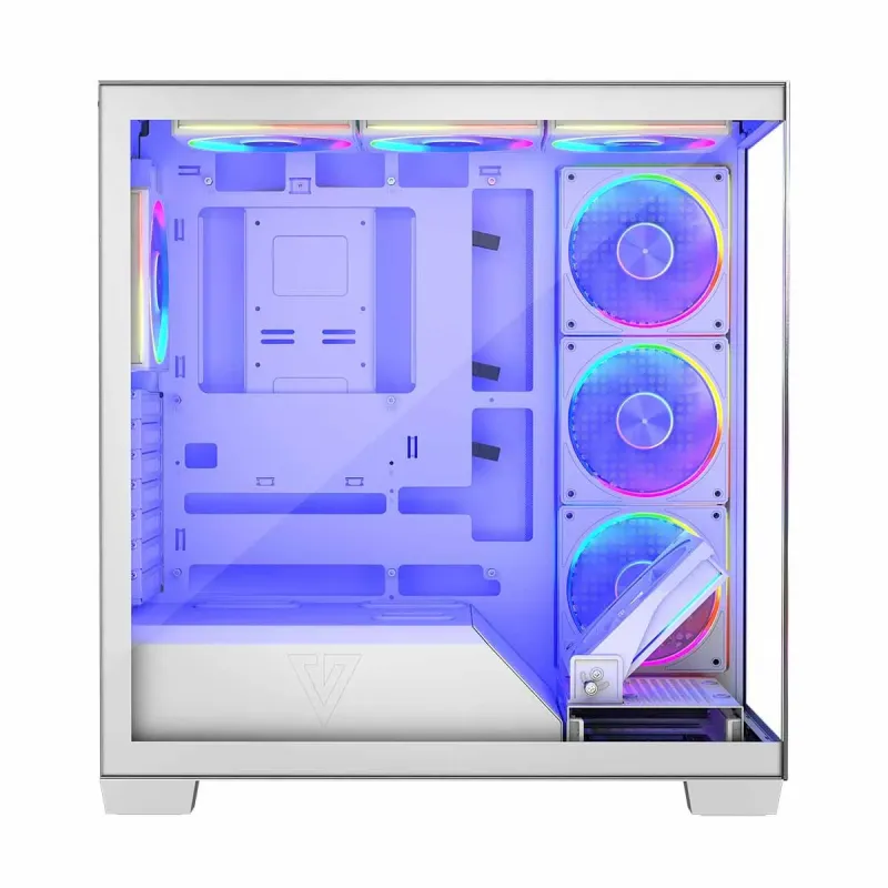 Obudowa Modecom Volcano Stellar ARGB MIDI 8F, biała | PartsPC.pl