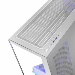 Obudowa Modecom Volcano Stellar ARGB MIDI 5F, biała | PartsPC.pl